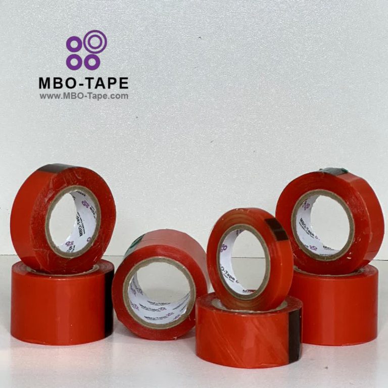چسب نواری روکش قرمز 4965 برند MBO